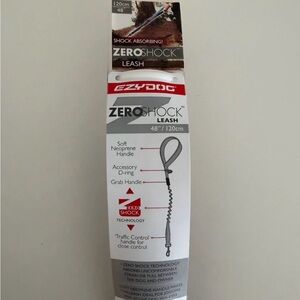 NWT EzyDog Zero Shock Absorbing Dog Leash - 4 feet (48 inches)